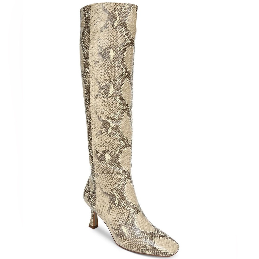 Like new Sam Edelman Lillia Snakeskin Kneehigh boots
